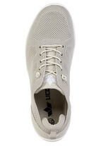 Komfortable Damen-Barfußschuhe, mit herausnehmbarem Fußbett ECRU