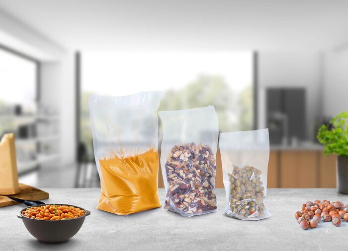 Stand-Vakuumfolienbeutel passend zu Vakuumierer 