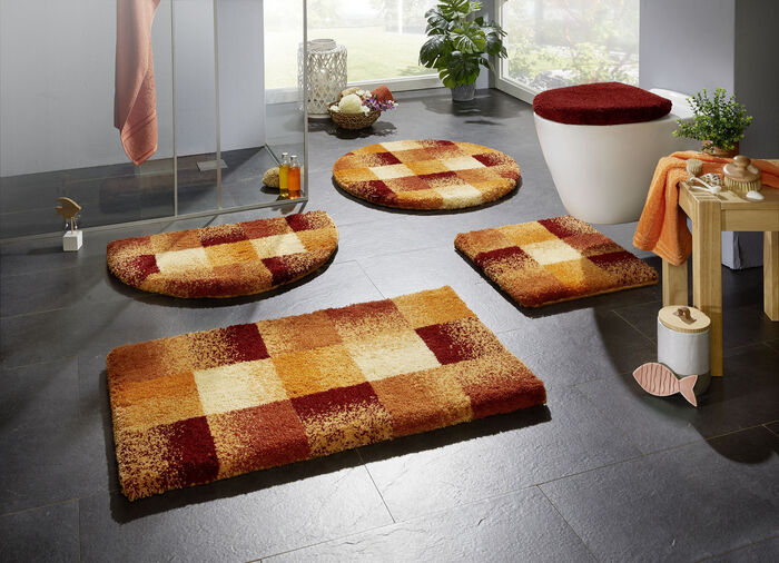 Supersoft Badgarnitur mit rutschhemmender R&uuml;ckseite 