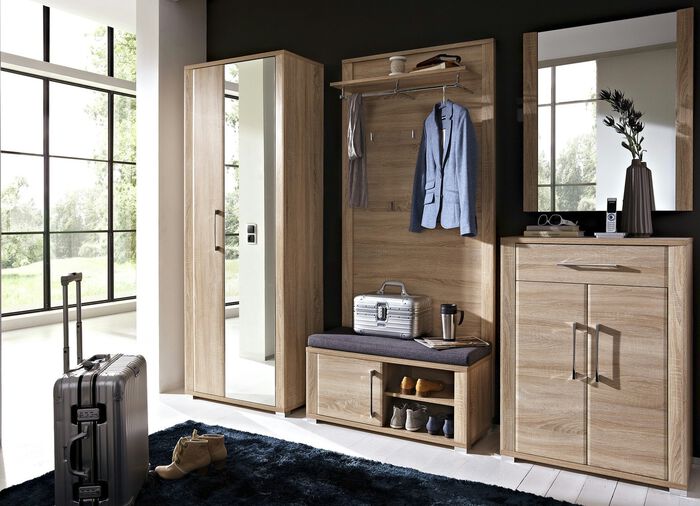 Garderobenmöbel mit Softclose EICHE SONOMA