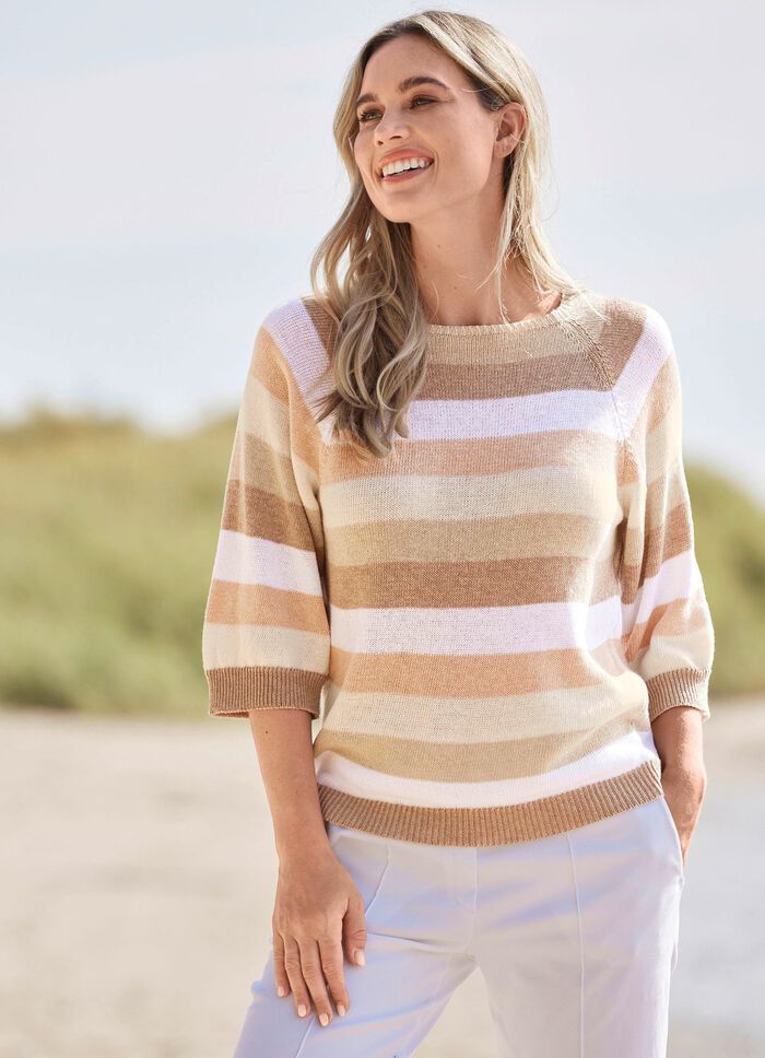 Pullover in Feinstrick 