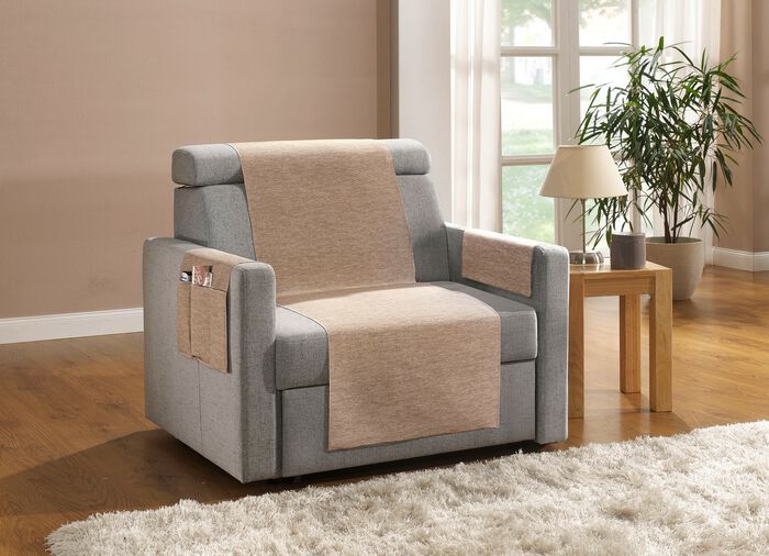 Wohnaccessoires mit Fleckschutz-Ausrüstung BEIGE