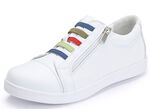 Andrea Conti Sneaker mit bunten Gummib&auml;ndern 