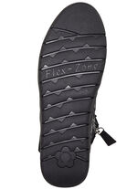 ELENA EDEN Schnür-Bootie aus Veloursleder SCHWARZ