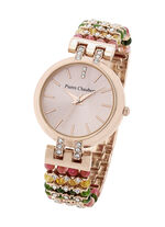 Quartz-Damenuhr mit Metallgehäuse 