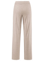 Hose in Palazzo-Form BEIGE MELIERT
