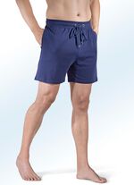 Zweierpack Schlaf- und Freizeithosen kurz mit Durchzugsband 