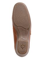 ELENA EDEN Mokassin-Trotteur mit luftigen Durchbr&uuml;chen COGNAC