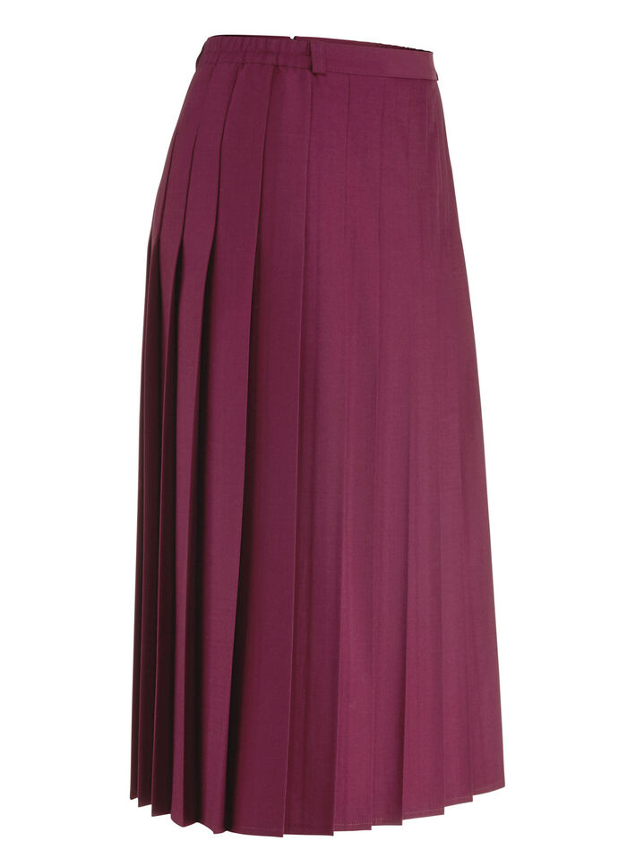 Rock mit figurgünstigen Rundumfalten BORDEAUX