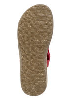 ELENA EDEN Sandale aus weichem Nappaleder ROT