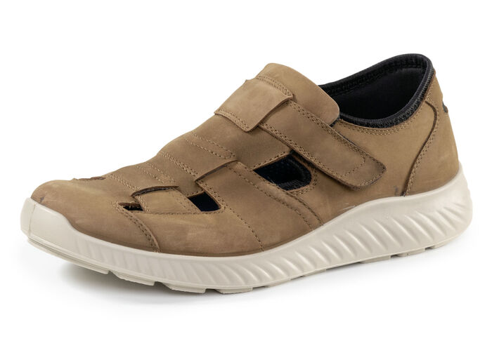 GINO GALANTE, bequeme Herren-Slipper, Weite H, mit herausnehmbarem Fußbett COGNAC