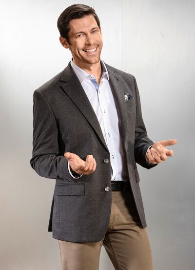 Sakko mit Seitenschlitzen 