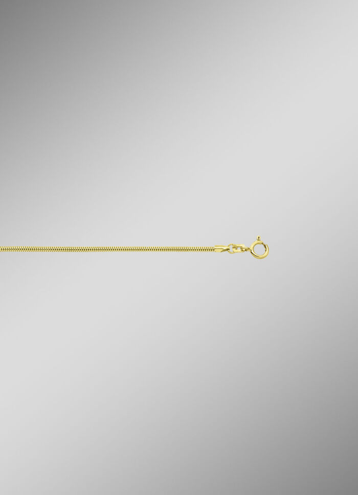Schlangenkette aus Gold 