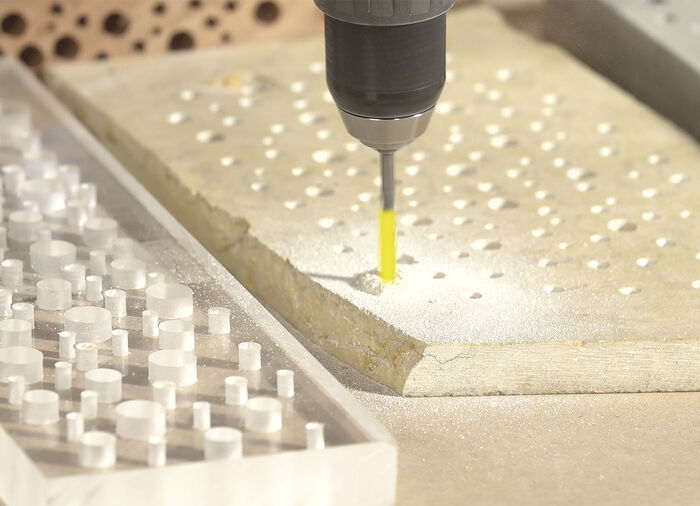 Hammersmith Drill Bit Pro-Bohrk&ouml;pfe SCHWARZ-SILBER