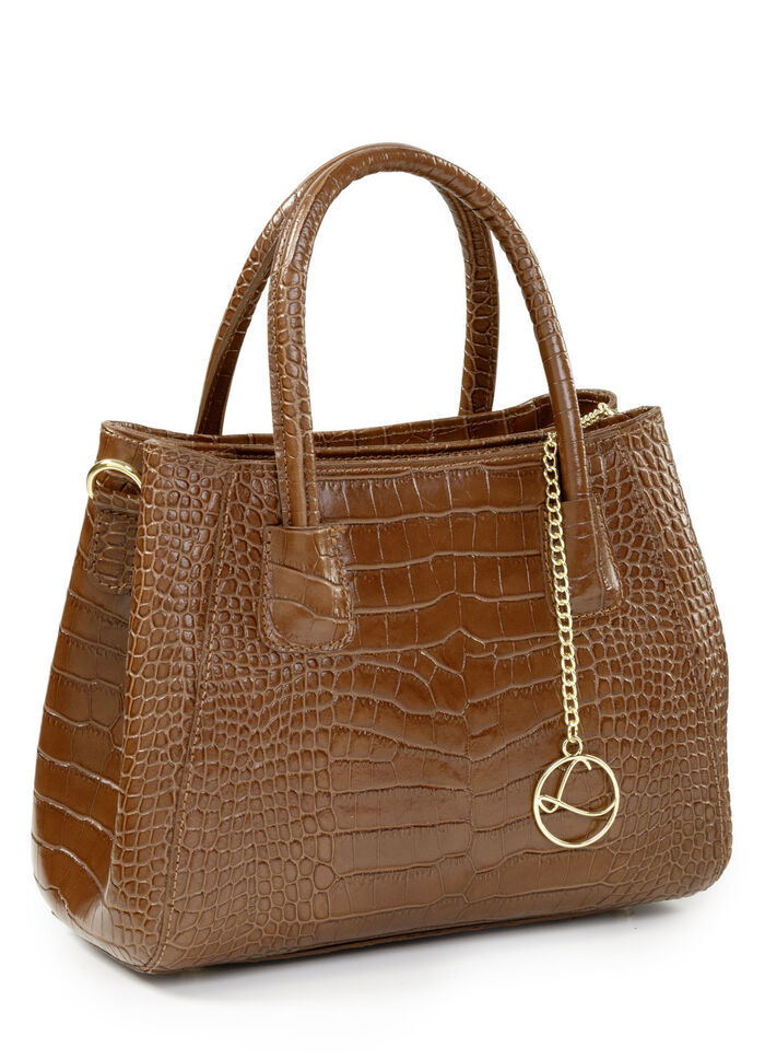 Laurina, Tasche, Damen, mit abnehmbarem, verstellbarem Umhängeriemen COGNAC