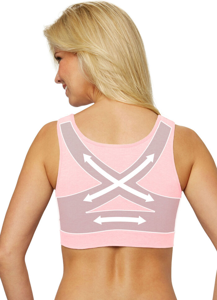 Comfort Spitzen BH im 3er-Set FLIEDER-ROSA-TAUPE