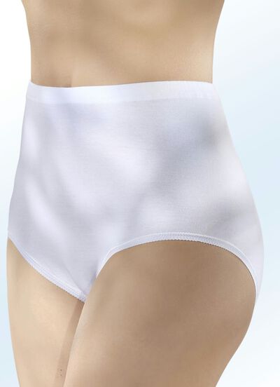 Fünferpack Slips mit auswechselbarem Gummizug 