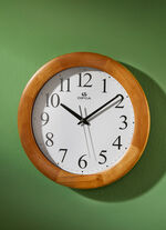 Hochwertige Wanduhr aus Holz EICHE