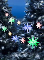 Lichterkette Sterne, 10-tlg., mit Farbwechsel, DE-Version 