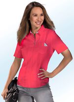 Blusenjacke mit Reißverschluss ROT