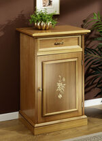 Kommodenserie mit Echtholzfurnier und Intarsien EICHE