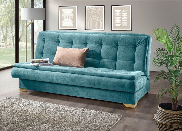 Schlafsofa mit Bettkasten f&uuml;r eine erholsame Auszeit 