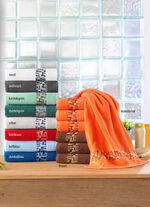 Frottier-Serie mit Jacquard-Bordüre 