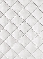 Stuhlhusse mit Taschen und Bandeinfassung NATUR