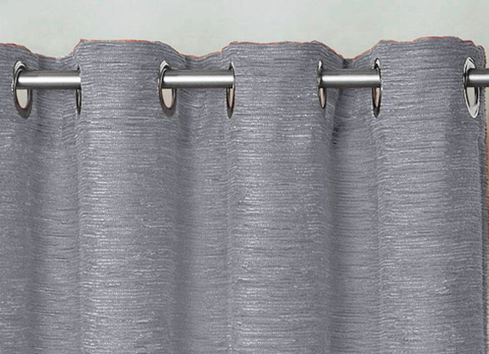 Fensterdekoration aus schwerer Thermo-Chenille-Qualit&auml;t ROT