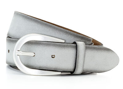 Trendiger Damen-Gürtel, aus Leder, 3,5 cm breit 