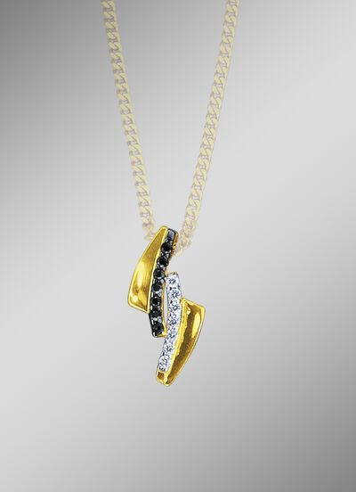 Anhänger mit synth. Zirkonia 