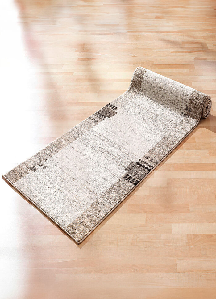 Läufer mit Melange-Effekt in Wunschlänge BEIGE