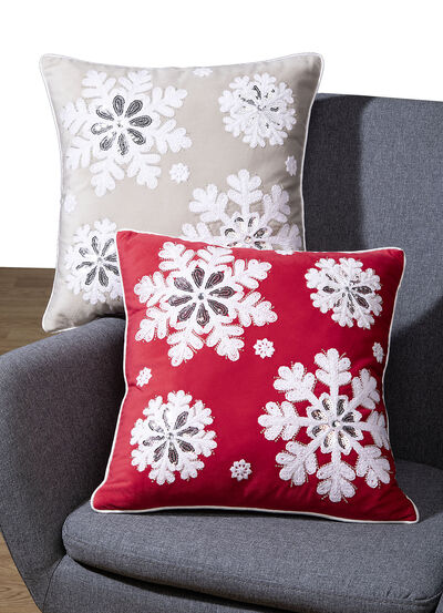 Kissenbezug in Samtoptik 