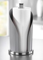 Wesco Rollenhalter aus Edelstahl und pulverbeschichtetem Stahlblech GRAU