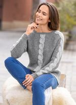 Pullover mit Glitzerakzenten 