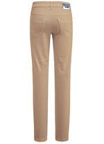 Magic-Jeans in 5-Pocket-Form COGNAC