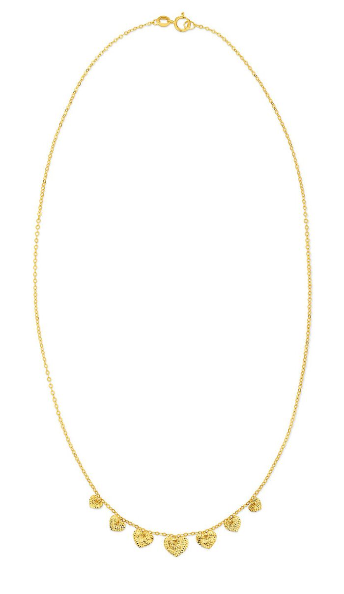 Ein tolles Geschenk: Herzchen-Halskette 