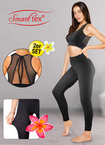 Sport-Kleidung mit hoher Elastizit&auml;t SCHWARZ