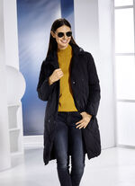 Funktionsmantel mit Rautenstepp 