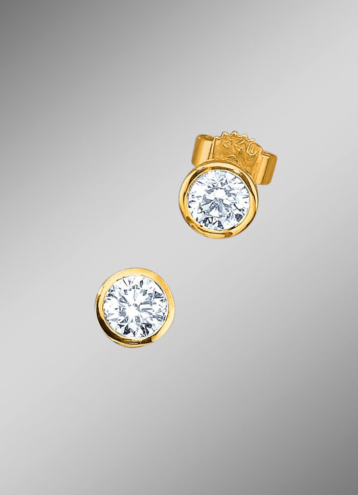 Erlesene Ohrstecker mit lupenreinen Brillanten 