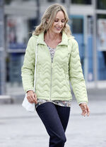 Funktionsjacke mit abnehmbarer Kapuze 