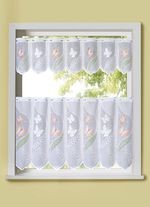 Jacquard Kurzstore mit Schmetterlings-Dessin 