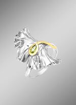 Stilvoller Damenring mit echt Peridot 