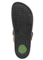 Mubb Clog aus bestem Rind-Veloursleder DUNKELTAUPE