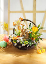 Osterkörbchen aus Reisig 