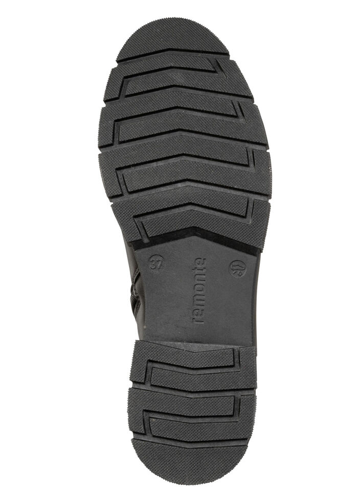 Remonte, klassische Damen-Stiefel, Winterschuhe, Weite G, mit Reißverschluss SCHWARZ