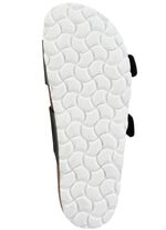 ELENA EDEN Pantolette mit Glitzersteinchen verzierten Schließen ONYXSCHWARZ