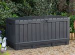 Kissenbox "Kentwood" in Holzoptik 
