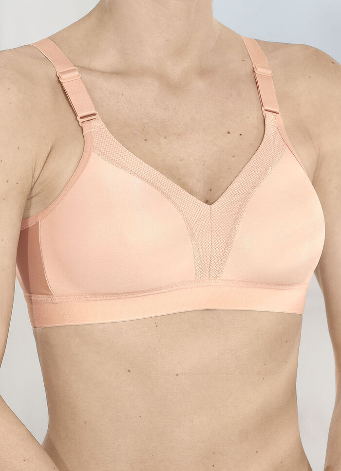 Triumph Triaction Wellness Sport-BH für leichte Beanspruchung PUDER