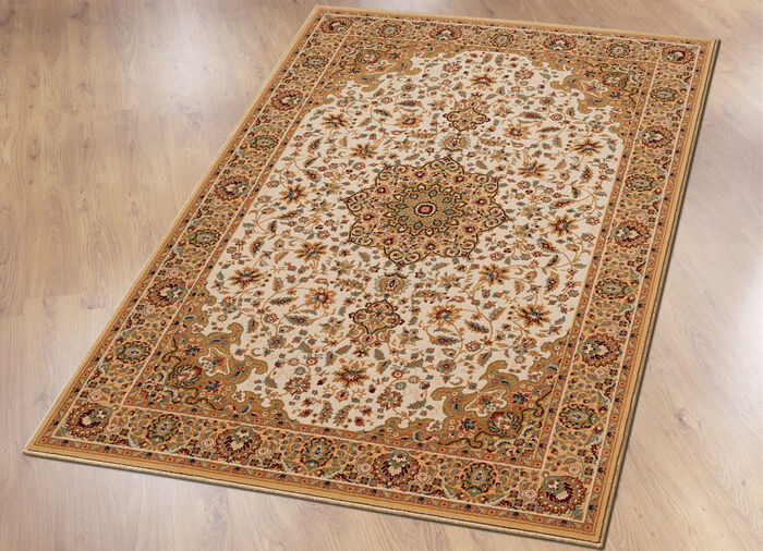 Klassisch gemusterte, gewebte Br&uuml;cken und Teppiche BERBER